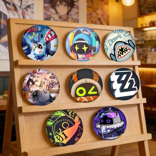 Kayou Brosche Zenless Zone Zero ZZZ Bangboo, Cartoon Cosplay Abzeichen - Bild 1