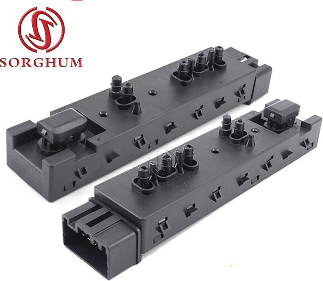 Power Seat Switch Adjuster Control Module für Ford Explorer 06-15, F150 09-14 und Expedition 07-17, Farbe: Schwarz, Teilenummer: 9L3T-14B709-FAW 9L3Z-14A701-FA - Bild 1