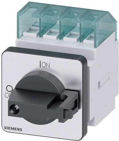 Siemens Lasttrennschalter Schwarz 4polig 16A 690 V/AC 6mm² 3LD20221TL11 - Bild 1