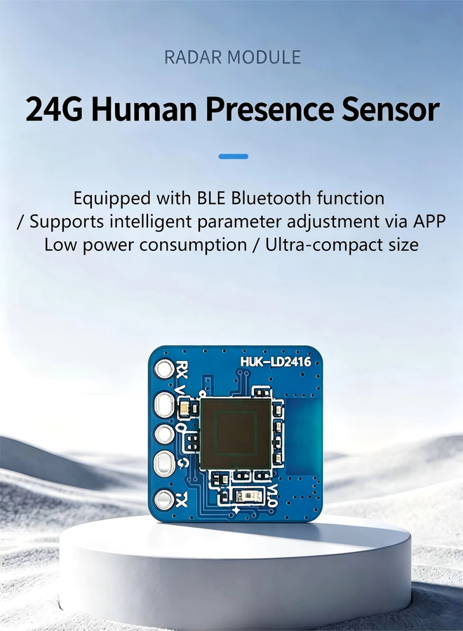 Hi-Link HLK-LD2416 24G Radar-Modul zur Erkennung von menschlicher Anwesenheit in Blau - Bild 4