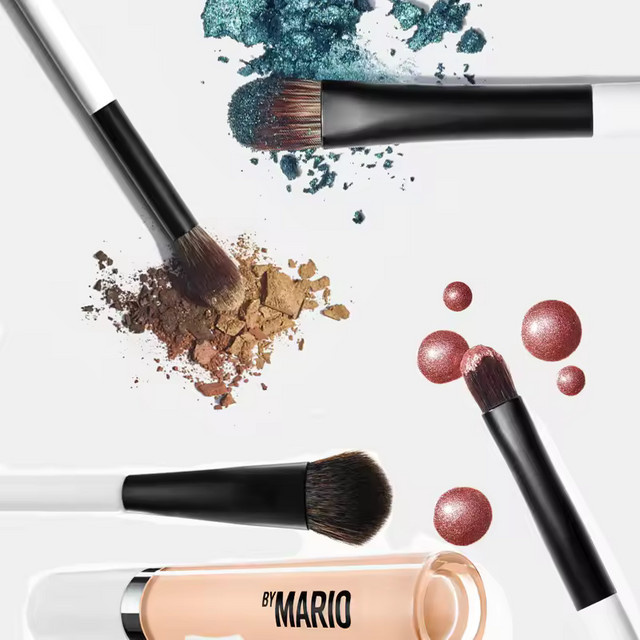 ALLMARIO Dual-Ended Foundation Face Brush, Doppelseitiger Pinsel, Unisex - Bild 1