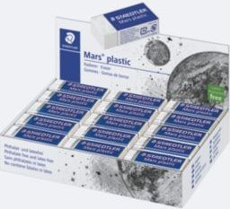 Staedtler Mars Plastic Radierer Weiß B: 43 mm, T: 19 mm, H: 13 mm - Bild 2