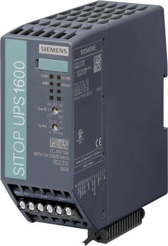 Siemens SITOP UPS1600 Industrielle USV-Anlage in Grau mit USB und Ethernet/LAN Anschluss - Bild 1