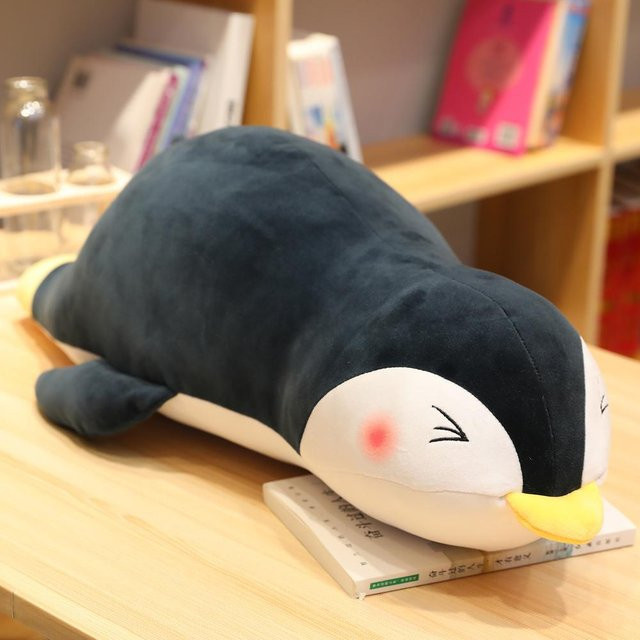 Kidsly Niedlicher kniender Pinguin Plüschpuppe, 100cm, ab 3 Jahre - Bild 1