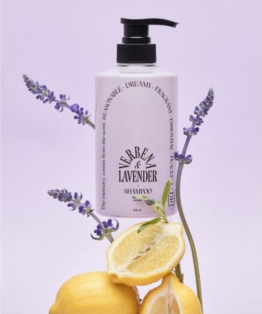 Kcosme Odid Milcheiweiß Intensiv-Shampoo Eisenkraut Lavendel, 500 ml - Bild 1