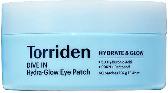 Torriden DIVE-IN Hydra-Glow Augenmasken, 60 Stück, Hyaluronsäure - Bild 1