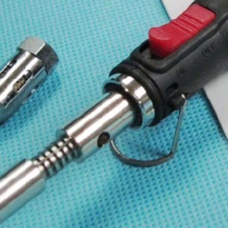 G92C 3-in-1 Gaslöteisen-Kit Butangas-Lötstift in Silber - Bild 2