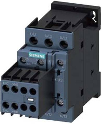 Siemens Leistungsschütz 3RT2026-1AV04 in Grau mit 3 Schließern für 690 V/AC - Bild 1