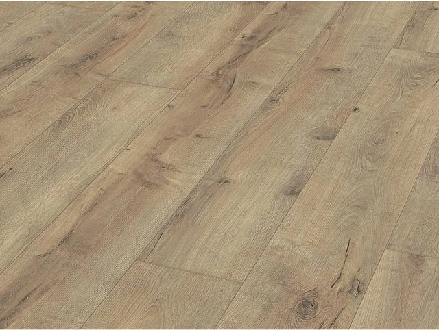 Meister Laminat LL150 Risseiche Terra 6439 Landhausdiele in Braun, wasserresistent und rustikal in Holzoptik - Bild 1