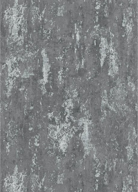 Erismann Vliestapete Casual Chic in Betonoptik Dunkelgrau mit abstraktem Design, Breite: 0,53 m, Länge: 10,05 m - Bild 1