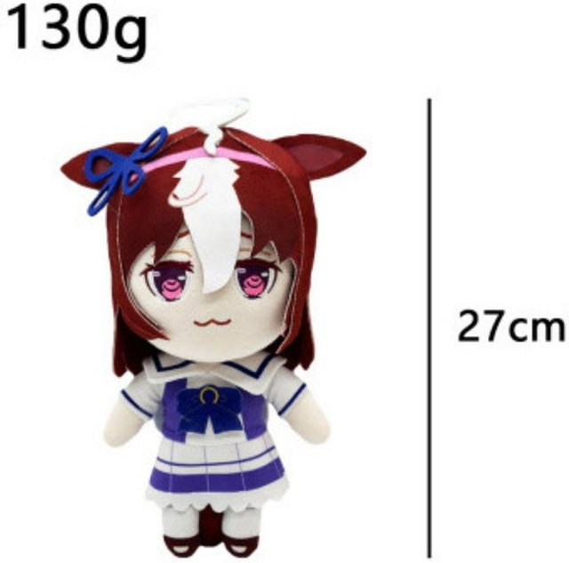 Yiran toy Uma Musume Pretty Derby Plüschpuppe, 27cm, 1-teiliges Set, ab 14 Jahren - Bild 1