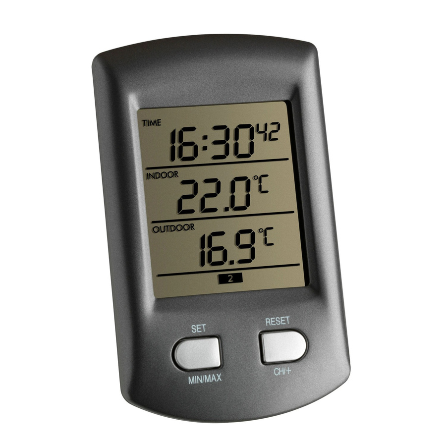 TFA Funk-Thermometer Ratio in Grau - Bild 2