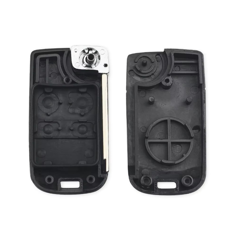 KEYYOU Ersatzgehäuse für Ford Transit MK6 Fernbedienung Auto Schlüssel Shell, Schwarz - Bild 3