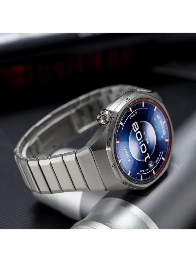 Uhrenarmband Titan, Silber, für Huawei Uhr GT6/GT5 Pro 46mm, Unisex - Bild 3