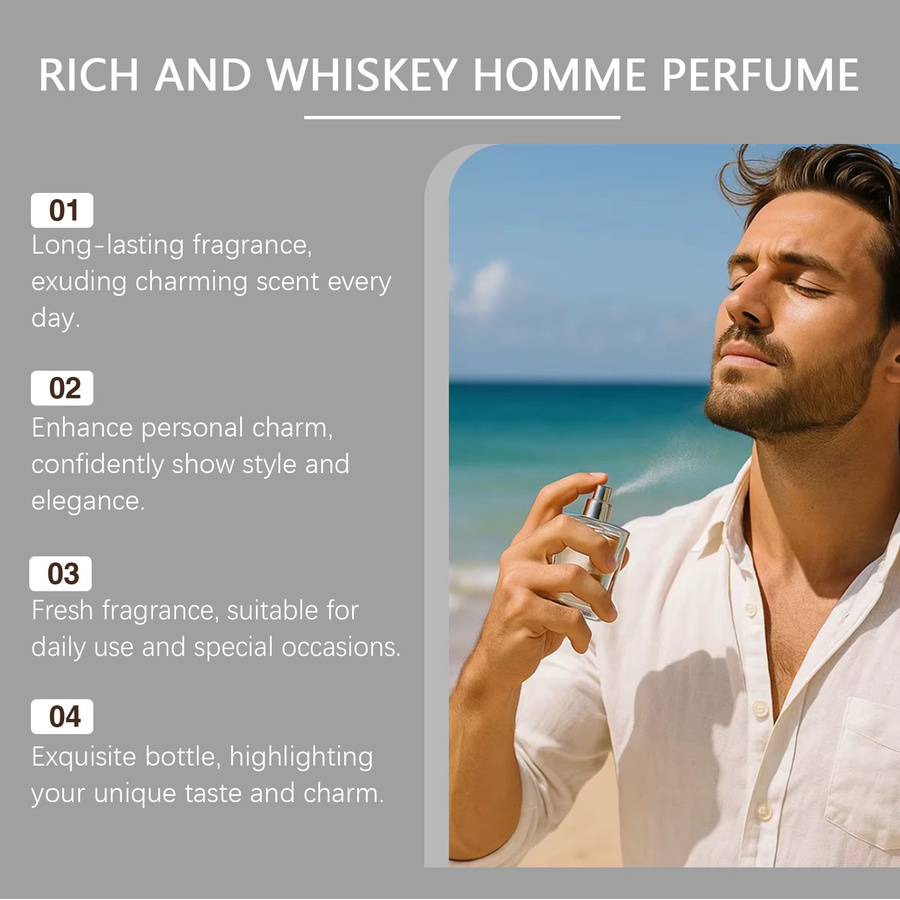 ROXELIS Whisky-Homme Parfum/Extrait, 50 ml, Herren - Bild 2