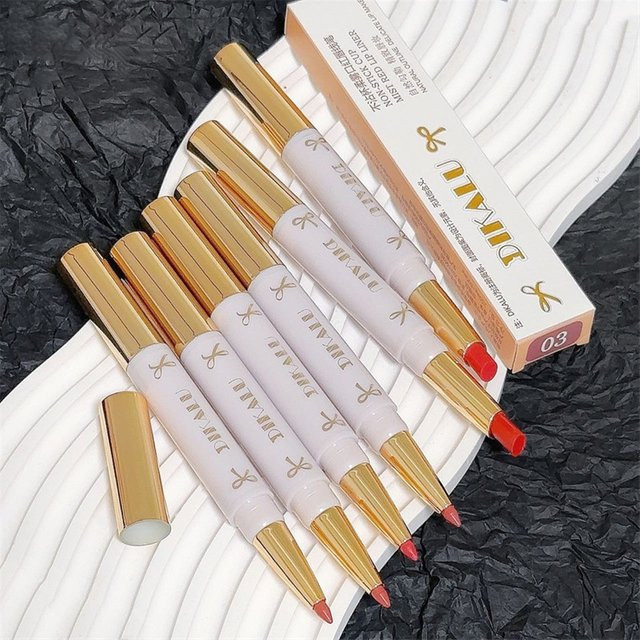 DIKALU Matte Lip Liner Pen, wasserfester Kontur-Lippenstift - Bild 1