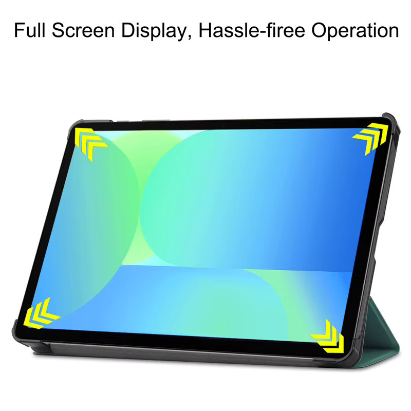 Funda Magnetisches Smart Cover für Samsung Galaxy Tab S9 FE und Tab S10 FE, 10,9 Zoll, Schwarz - Bild 3