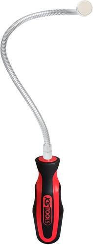 KS Tools Flexibler Magnethalter in Rot aus Stahl, Länge: 510 mm, Kopf-Durchmesser: 16 mm - Bild 1