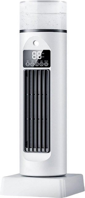 P andora Turm-Luftkühler mit Digitalanzeige, Fernbedienung und Timerfunktion, Weiß - Bild 1