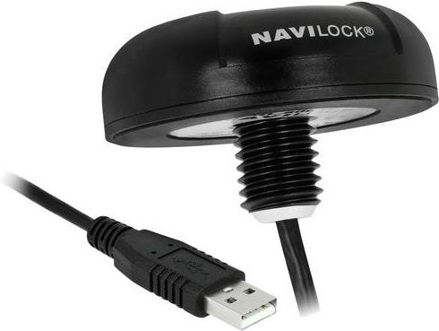Navilock NL-8004U USB 2.0 Multi GNSS Receiver GPS GLONASS GALILEO Empfänger Modul Schwarz - Bild 2