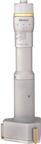 Mitutoyo 3-Linien Innenmessschraube aus Stahl in Silber, Messbereich 50-63mm, Genauigkeit 0,005mm - Bild 1