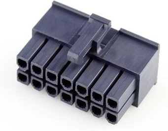 Molex Buchsengehäuse-Kabel in Schwarz mit 14 Polen - Bild 1