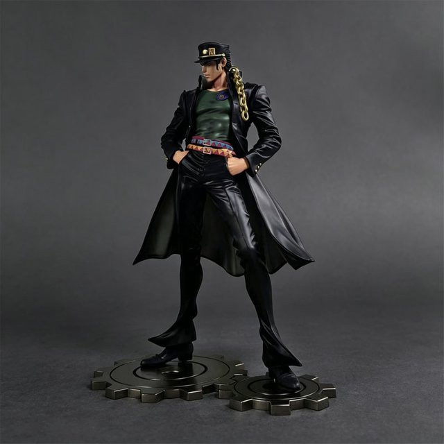 Bandai JoJos Bizarre Adventure Kujo Jotaro, Actionfigur, mit austauschbarem Kopf - Bild 1