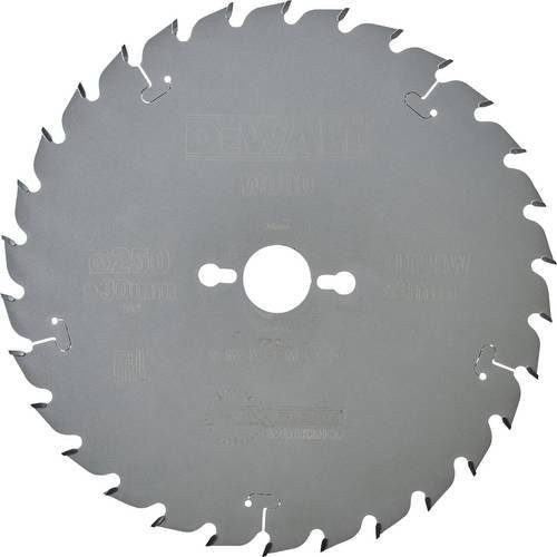 DEWALT Kreissägeblatt DT4226-QZ Universal, Silber, Durchmesser: 250 mm, Bohrung: 30 mm - Bild 1