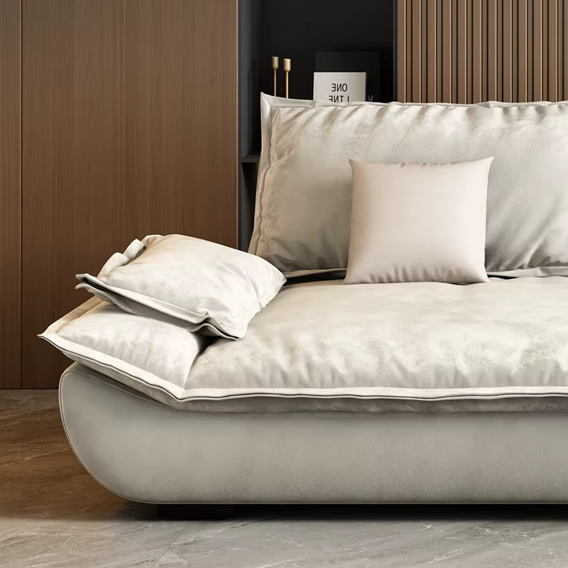 DUTRIEUX Modernes Wohnzimmersofa in Weiß mit Polsterung und Sitzkissen - Bild 4