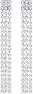Swarovski Schmuck, dreireihig, Kristall, Silber, Unisex - Bild 1
