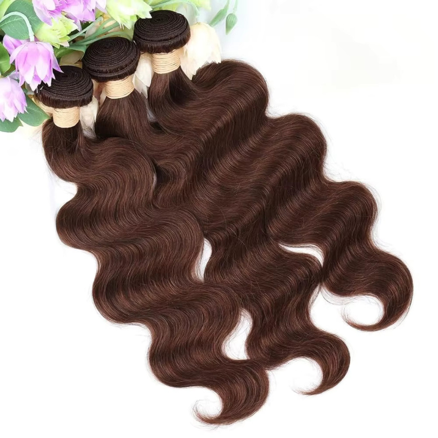 Arilah Haare Extensions Brasilianisches Reines Haar, Hellbraun - Bild 2