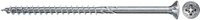 Fischer Power-Fast II Spanplattenschraube mit Senkkopf und Pozidriv-Antrieb, verzinkter Stahl, Durchmesser: 4,5 mm, Länge: 40 mm - Bild 1