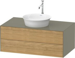Duravit Waschtischunterschrank White Tulip in White, wandhängend, B/T: 100 x 55 cm - Bild 1