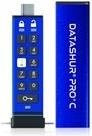 iStorage datAshur PRO+ Type C USB-Flashlaufwerk in Blau mit 128 GB Speicherplatz - Bild 1