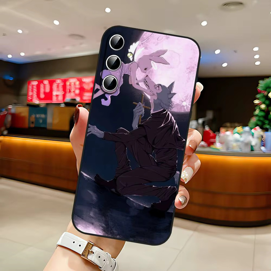 Anime Beastars Handyhülle Soft Cover für Samsung Galaxy S21 S22 S23 S24 S25 S26 Ultra FE Plus 5G A52S in Multicolour - Bild 5