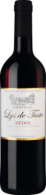 Château Lys de Taste Rotwein, Médoc, 2023, Cabernet Sauvignon & Merlot, trocken, 0,75 l - Bild 1