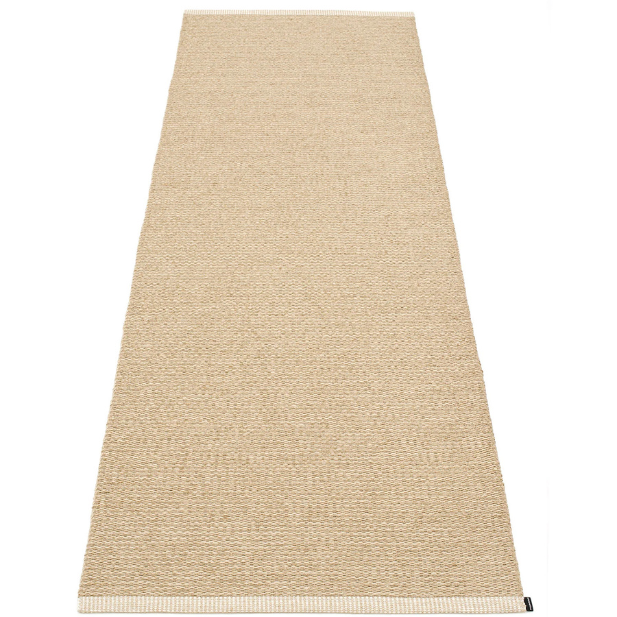 Pappelina Mono Teppich beige / light nougat B/T: 85 x 260 cm - Bild 1