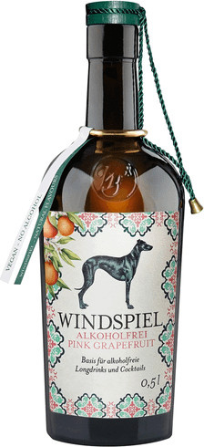 Windspiel, alkoholfreie Spirituose, Pink Grapefruit, 0,5 l - Bild 1