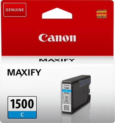Canon Original Druckerpatrone PGI-1500C Tintenpatrone Cyan - Bild 1