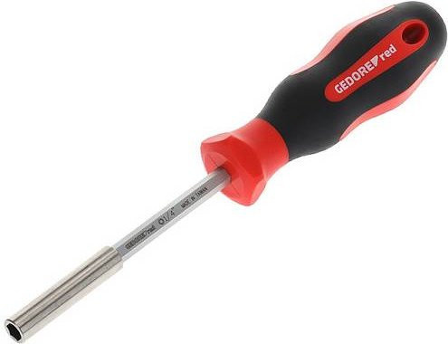 Gedore red Bithalter magnetisch 1/4 Zoll 6,3 mm 6-kant mit 2-Komponenten-Griff R38950000 - Bild 1