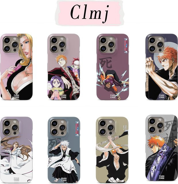 Bandai Handyhülle mit Bleach Kurosaki Ichigo Motiv für iPhone Modelle Doppelschichtige Abdeckung - Bild 1