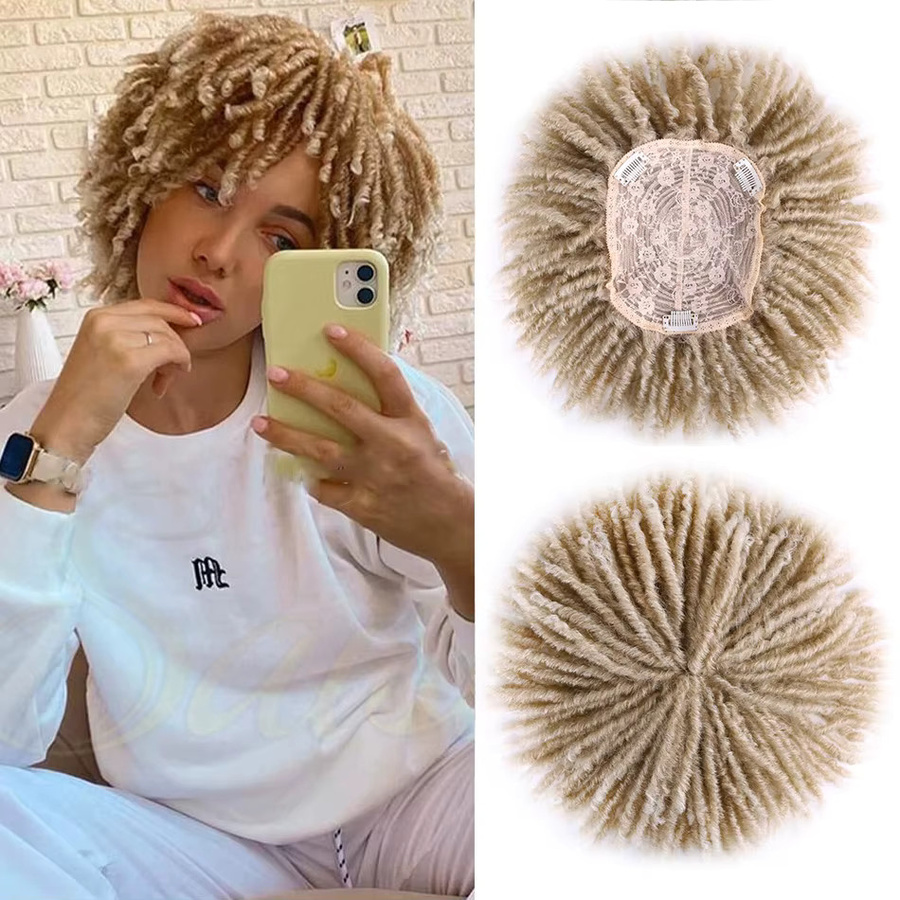 Betella Dreadlock-Toupet-Perücke, synthetisch, Ombre, Herren - Bild 3