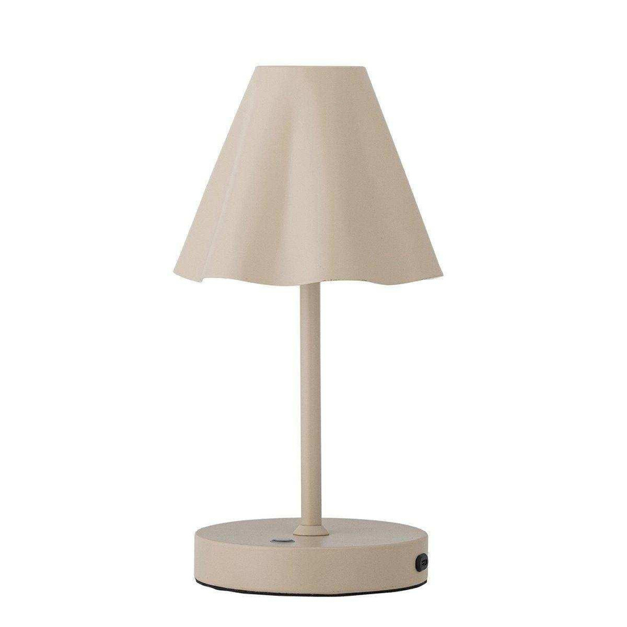 Tragbare Tischlampe Bloomingville Lianna in Beige, Höhe: 28 cm - Bild 1