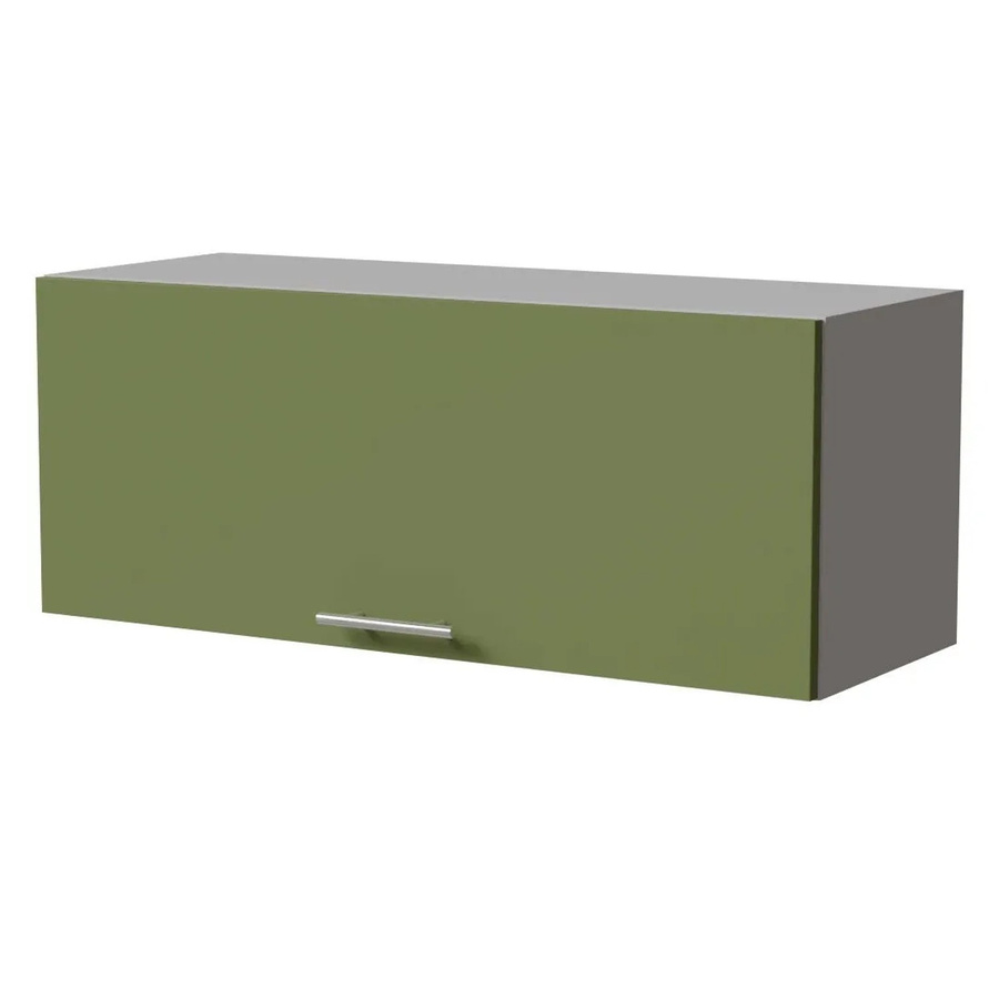 Feldmann-Wohnen Klapphängeschrank Brerra W4B/90 in Farngrün Matt RAL 6025, B/T/H: 90 x 32,5 x 36 cm - Bild 2