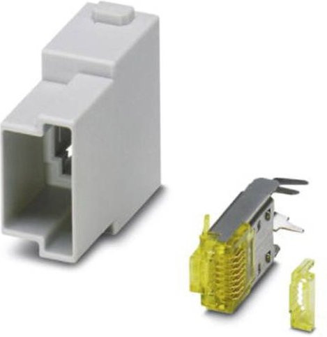 Phoenix Contact Kontakteinsatzmodul HC-M-RJ45-08-M in Weiß - Bild 1