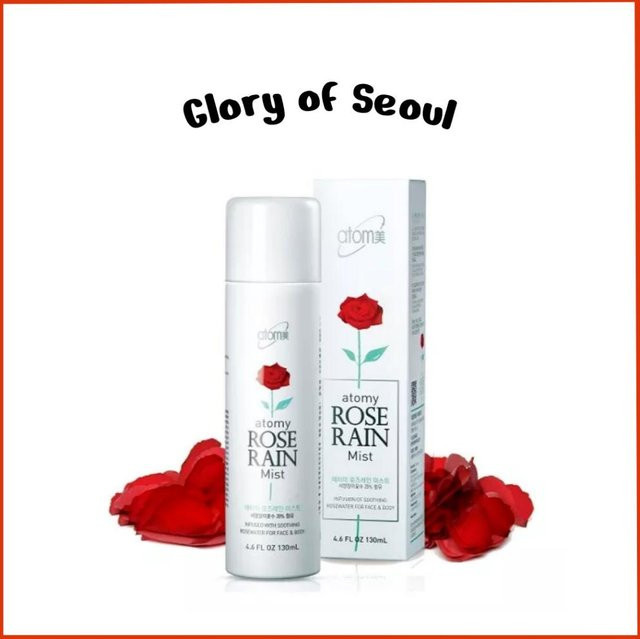 ATOMY Rose Rain Mist Rosenwasser Spray, 130 ml, Unisex - Bild 1