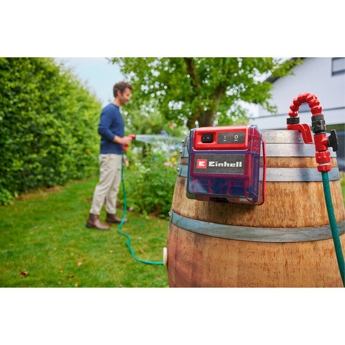 Einhell Akku-Klarwasserpumpe GE-PP 36 RB-A Li-Solo PXC, rot/schwarz, 4500 l/h, Tauchpumpe für sauberes Wasser - Bild 2