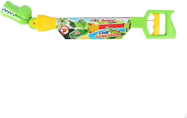 Ludatrade Greifer, Green Crocodiles yellow, für Kinder und Jugendliche - Bild 1