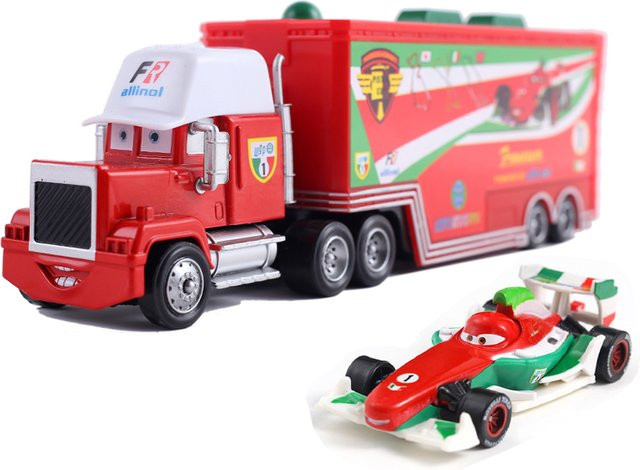 TAKARA TOMY Disney Pixar Cars Container-Truck-Set, Automodell, Spielzeug-LKW - Bild 1