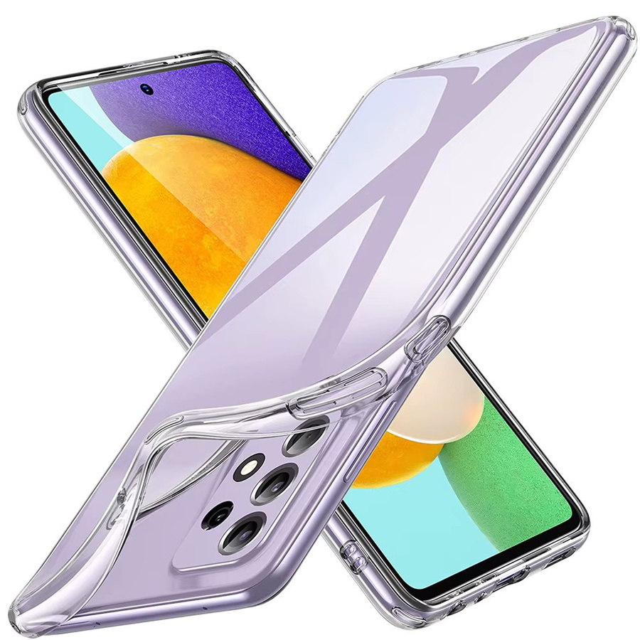 Transparente, stoßfeste und ultradünne Schutzhülle für Samsung Galaxy A-Serie (A20, A21s, A22, A30, A31, A32, A40, A41, A50, A51, A52, A70, A71, A72) - Bild 1